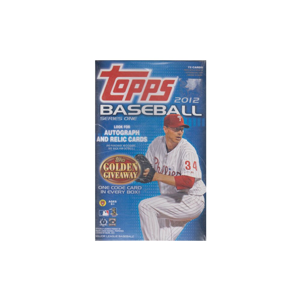 2012 Topps Update Series Baseball Hanger Box