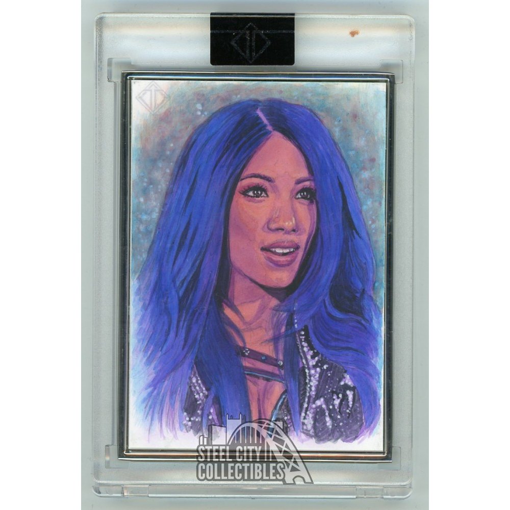 Sasha Banks 2020 Topps Transcendent WWE Sketch Autograph Card 1/1 ...