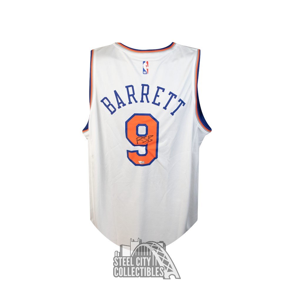 RJ Barrett New York Knicks Autographed 2019-20 Panini Hoops