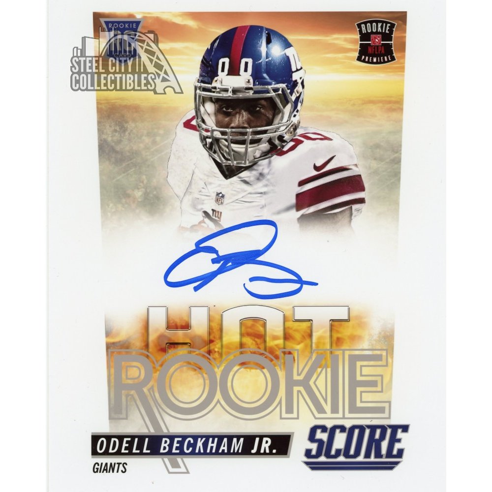 Odell beckham jr autograph Card