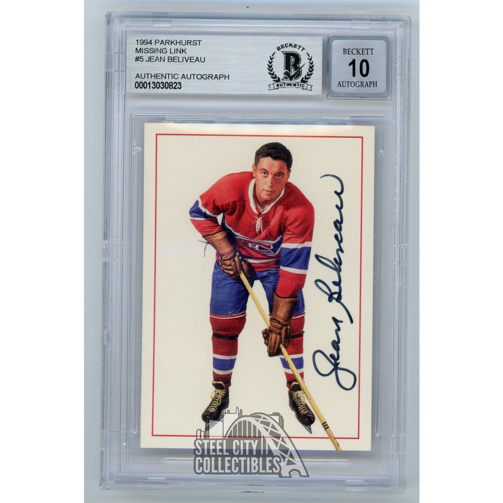 Jean Beliveau Signed Jersey | lupon.gov.ph