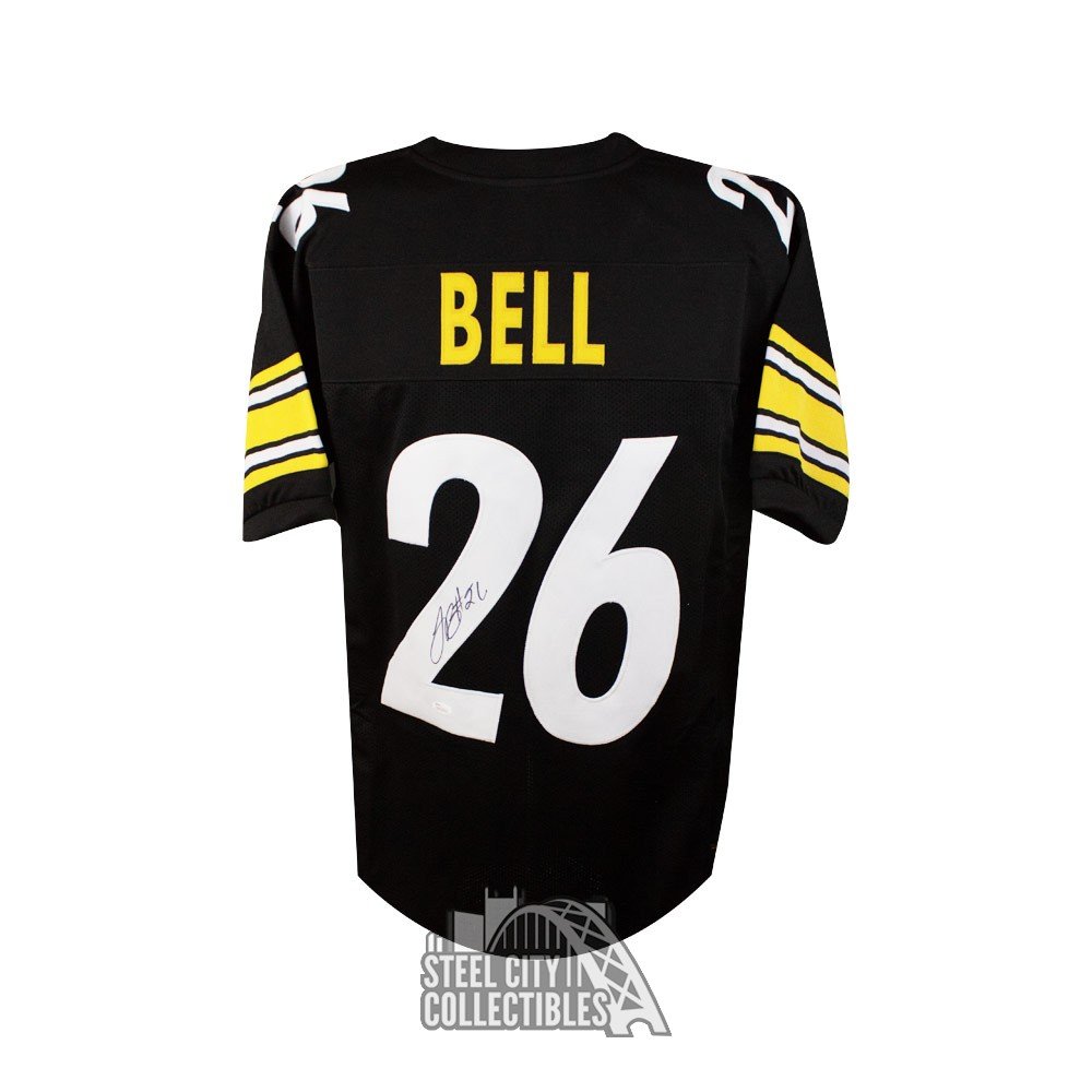 Le'veon Bell Autographed Kansas City Chiefs Custom Black Football Jersey -  JSA COA