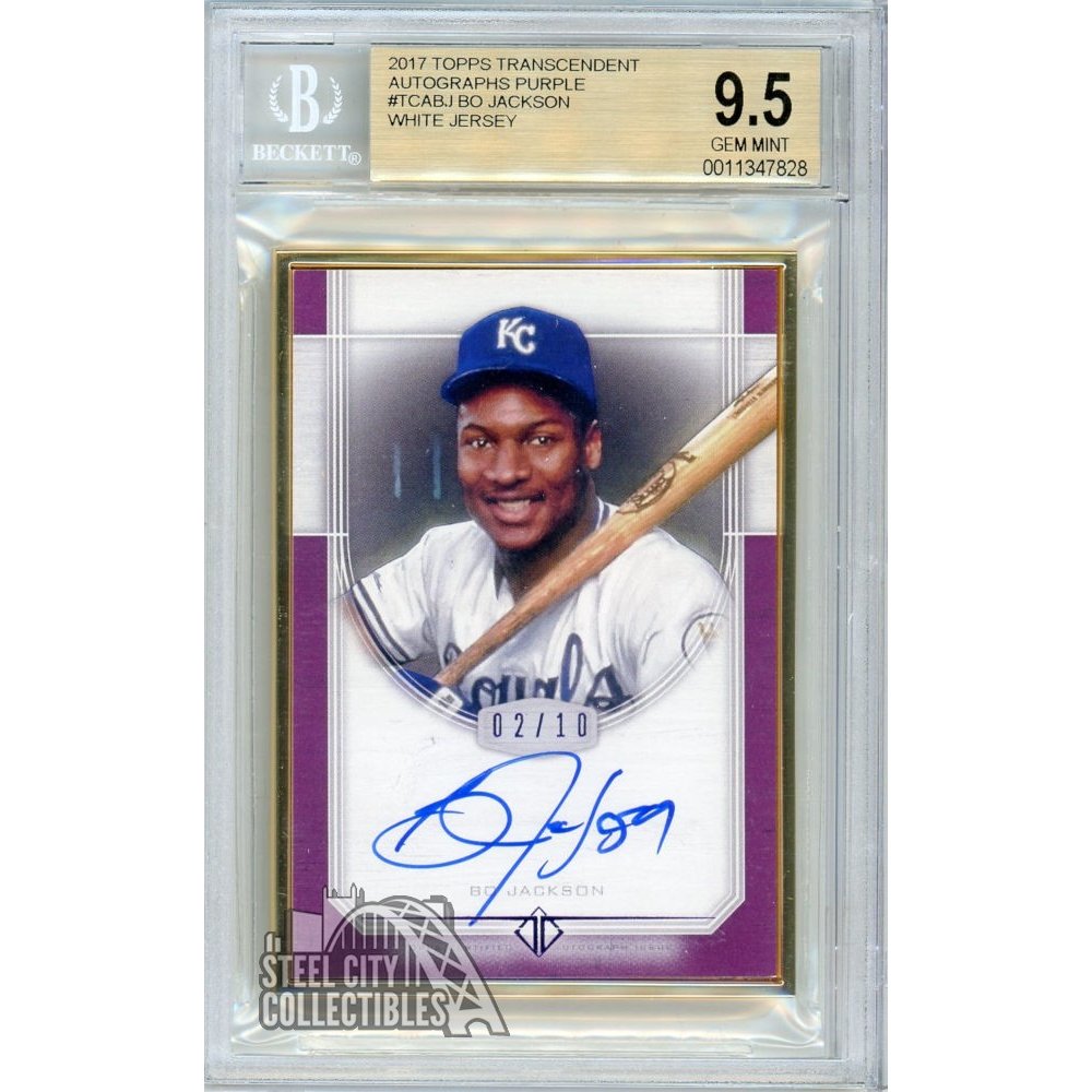 Bo Jackson Memorabilia, Autographed Bo Jackson Collectibles