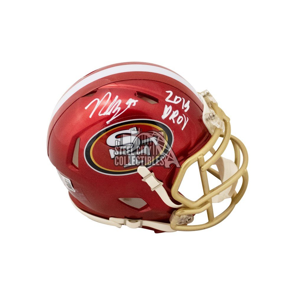 Nick Bosa Autographed 49ers Lunar Eclipse Authentic Full-Size Football  Helmet - BAS COA