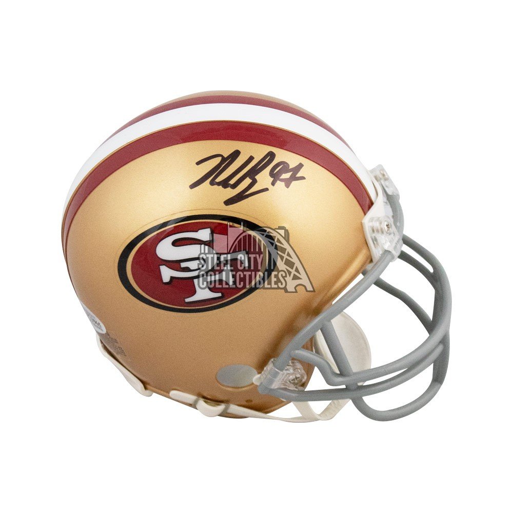 Nick Bosa Autographed 49ers Lunar Eclipse Authentic Full-Size Football  Helmet - BAS COA