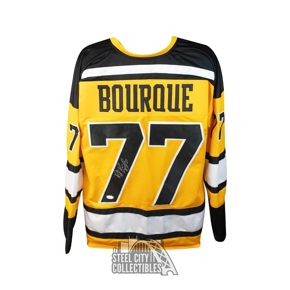 Ray Bourque Signed Boston Bruins Hockey Jersey COA JSA Autograph