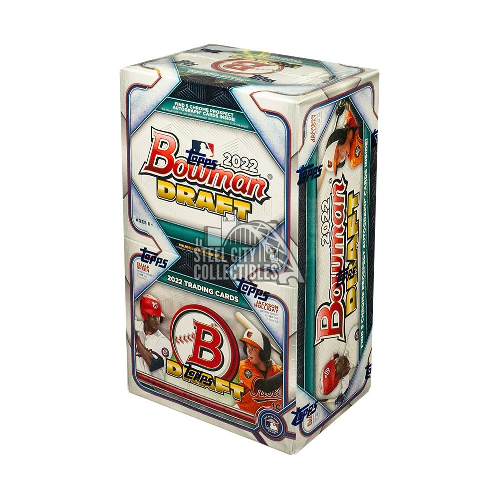 2022 Bowman Draft Baseball Super Jumbo 6-Box Case