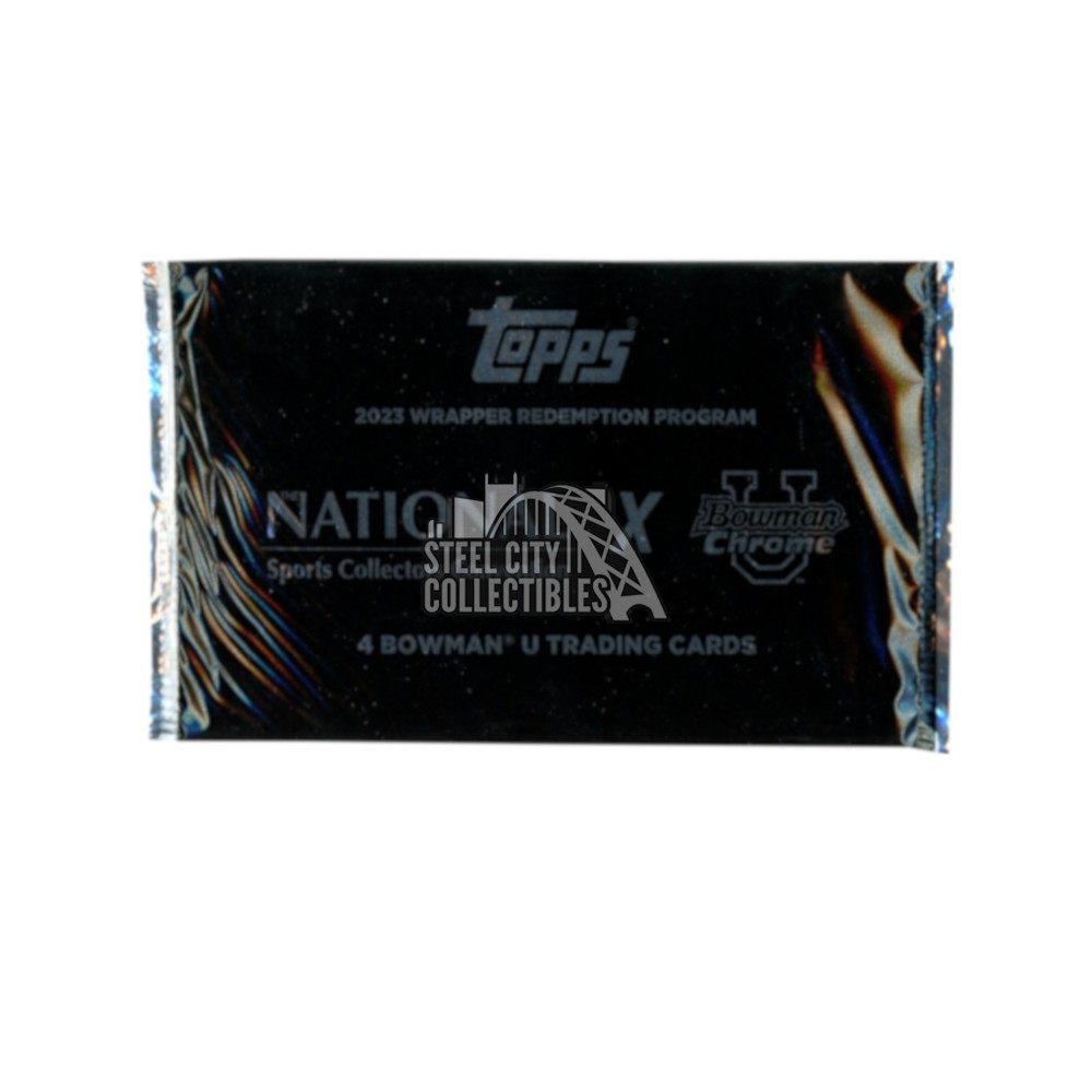  2023 Topps National Wrapper Redemption Bowman Chrome