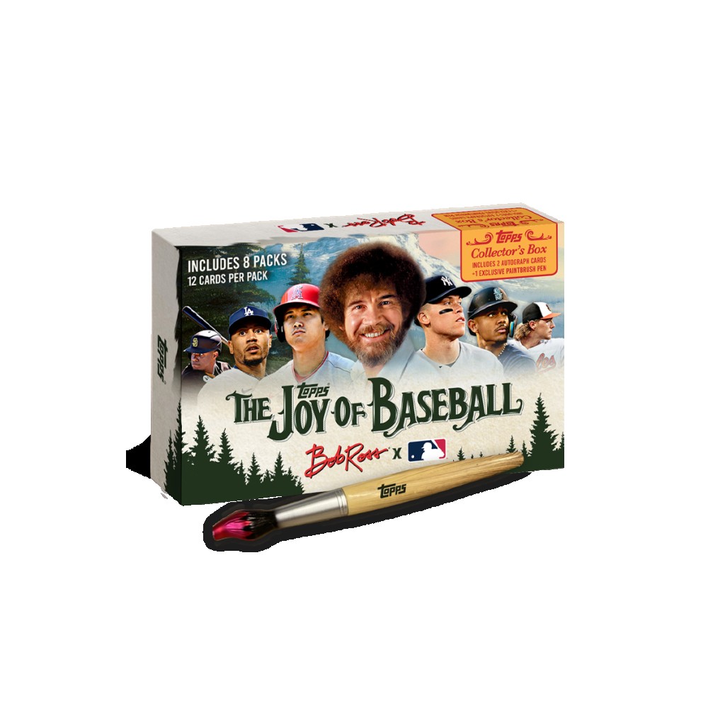 2023 Topps x Bob Ross The Joy of Baseball - Collector's Box