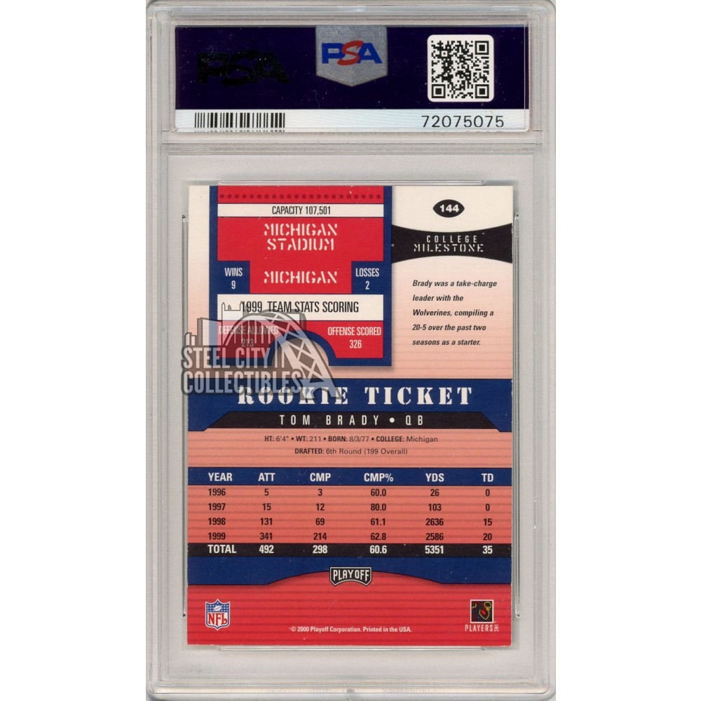 NFL Autographed Ticket Stubs for sale