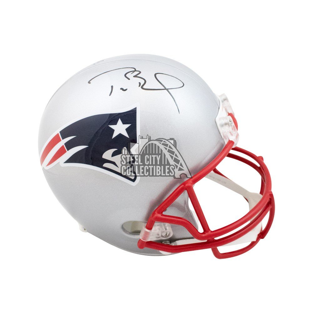 Tom Brady Autographed Helmet - Full Size Tristar Coa