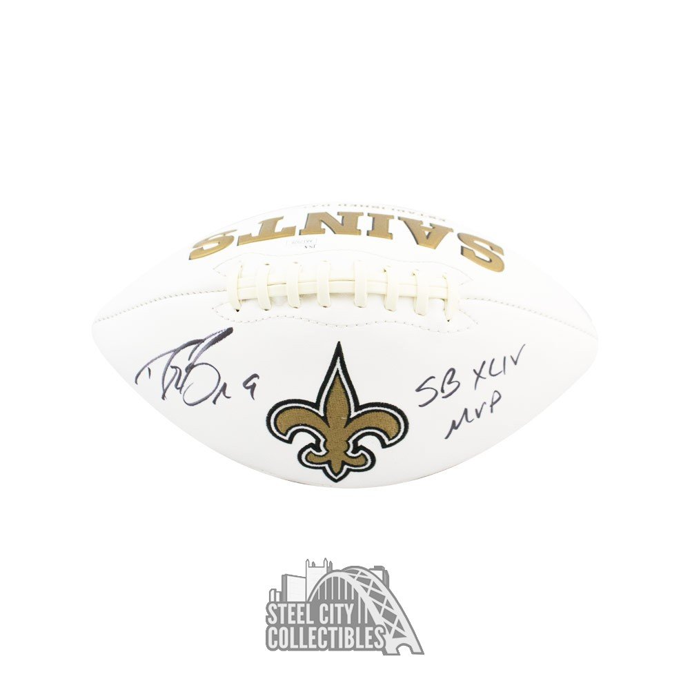 Drew Brees SB XLIV MVP Signed Oversized Photograph. Football