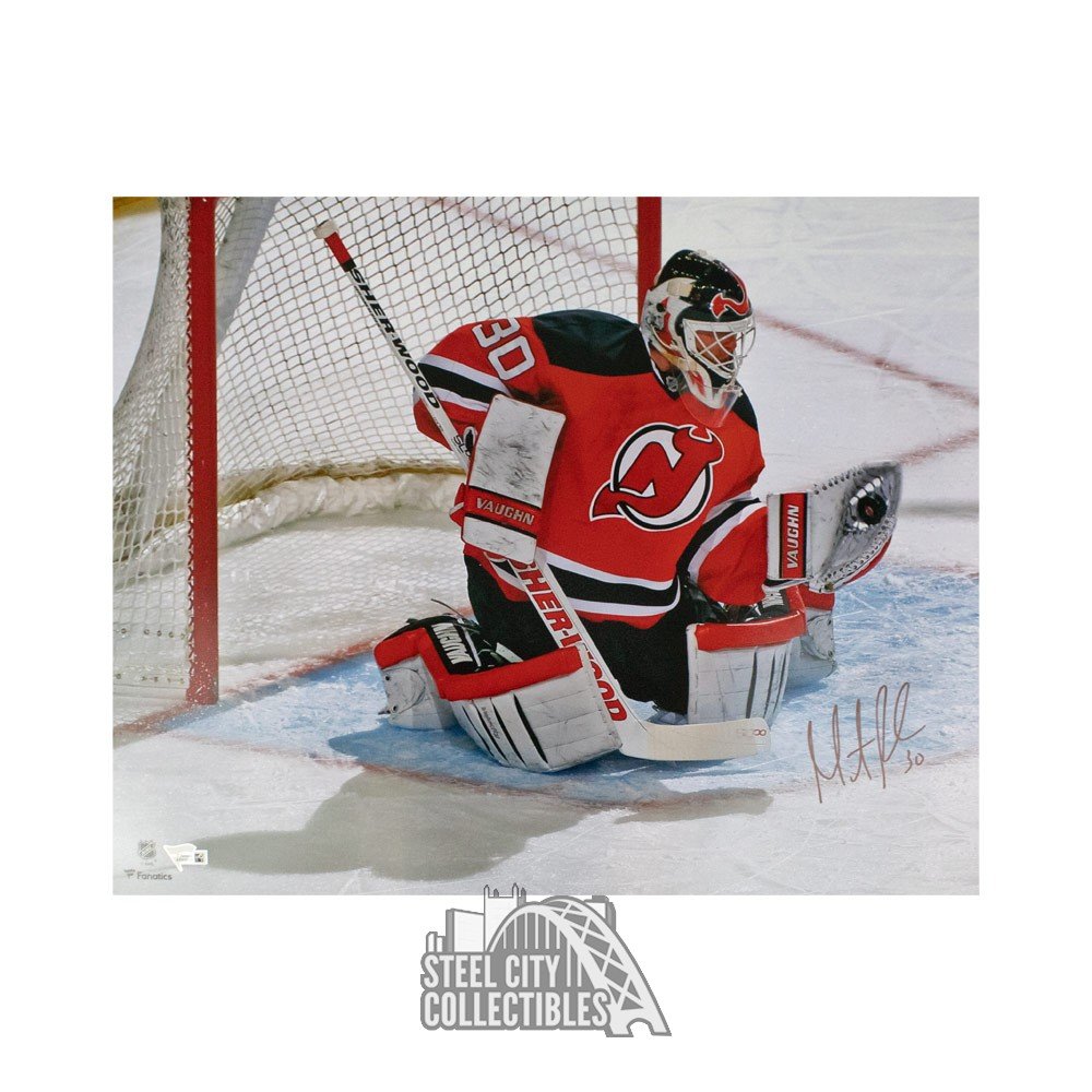 Martin Brodeur New Jersey Devils Autographed Puck