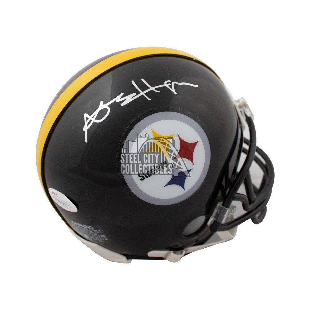 Sold at Auction: Antonio Mini, Antonio Brown Pittsburgh Steelers signed  autographed mini football helmet Certified COA