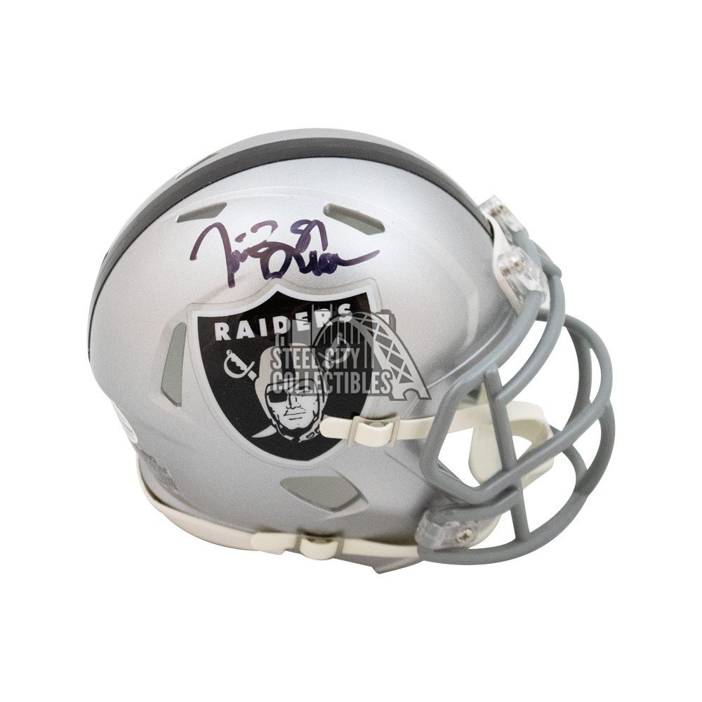 Charles Woodson Oakland Raiders Autographed Riddell Speed Authentic Helmet with Multiple Inscriptions - Limited Edition of 24