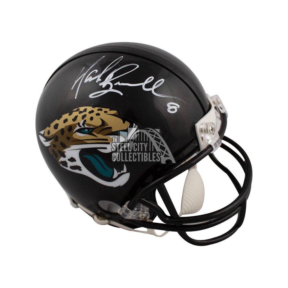 Mark Brunell Signed Jacksonville Jaguars Riddell Throwback Mini Helmet - JSA