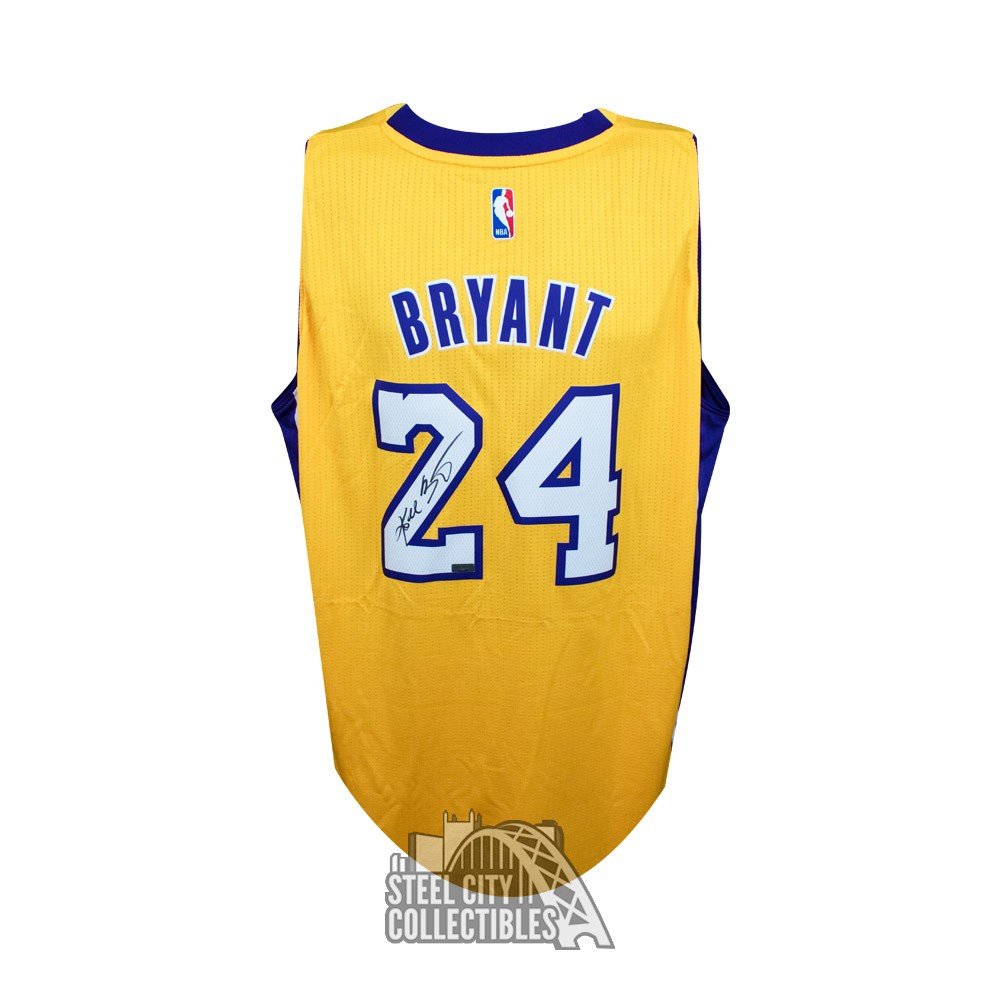 Kobe Bryant Autographed/Signed Los Angeles Lakers Adida
