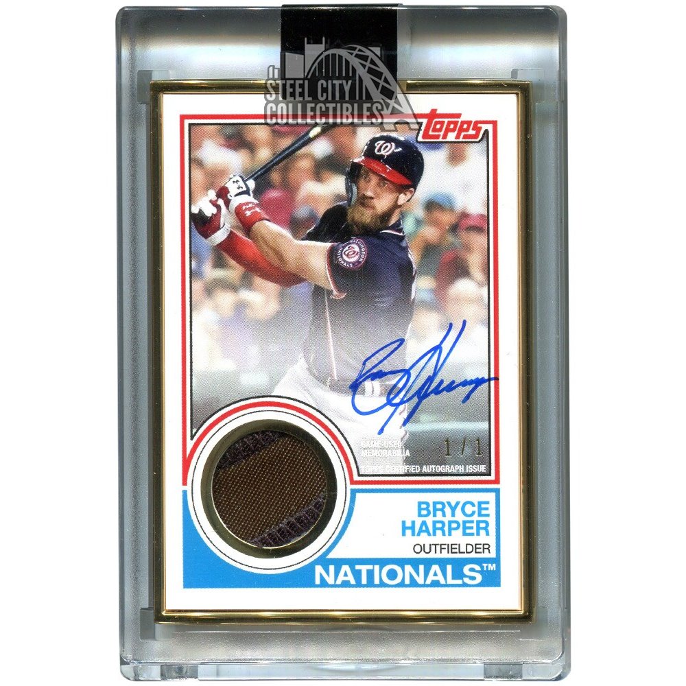 Bryce Harper Memorabilia, Autographed Bryce Harper Collectibles