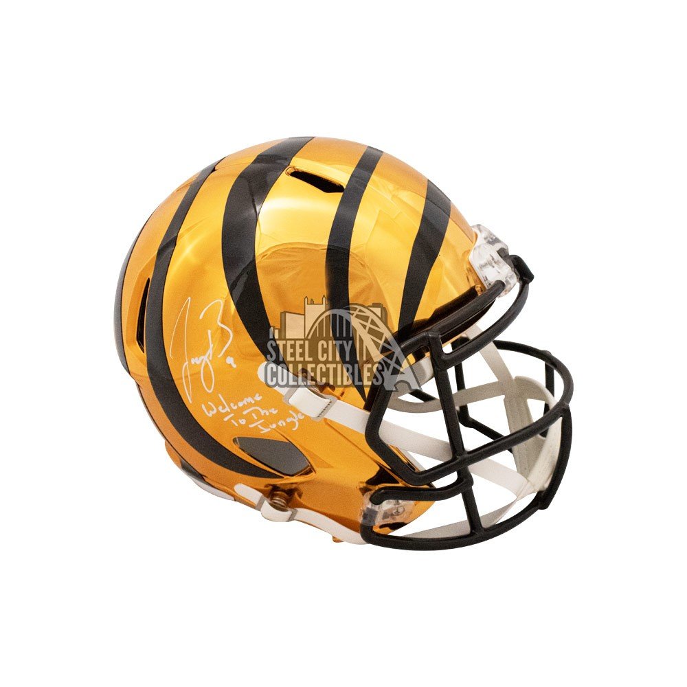 bengals chrome helmet