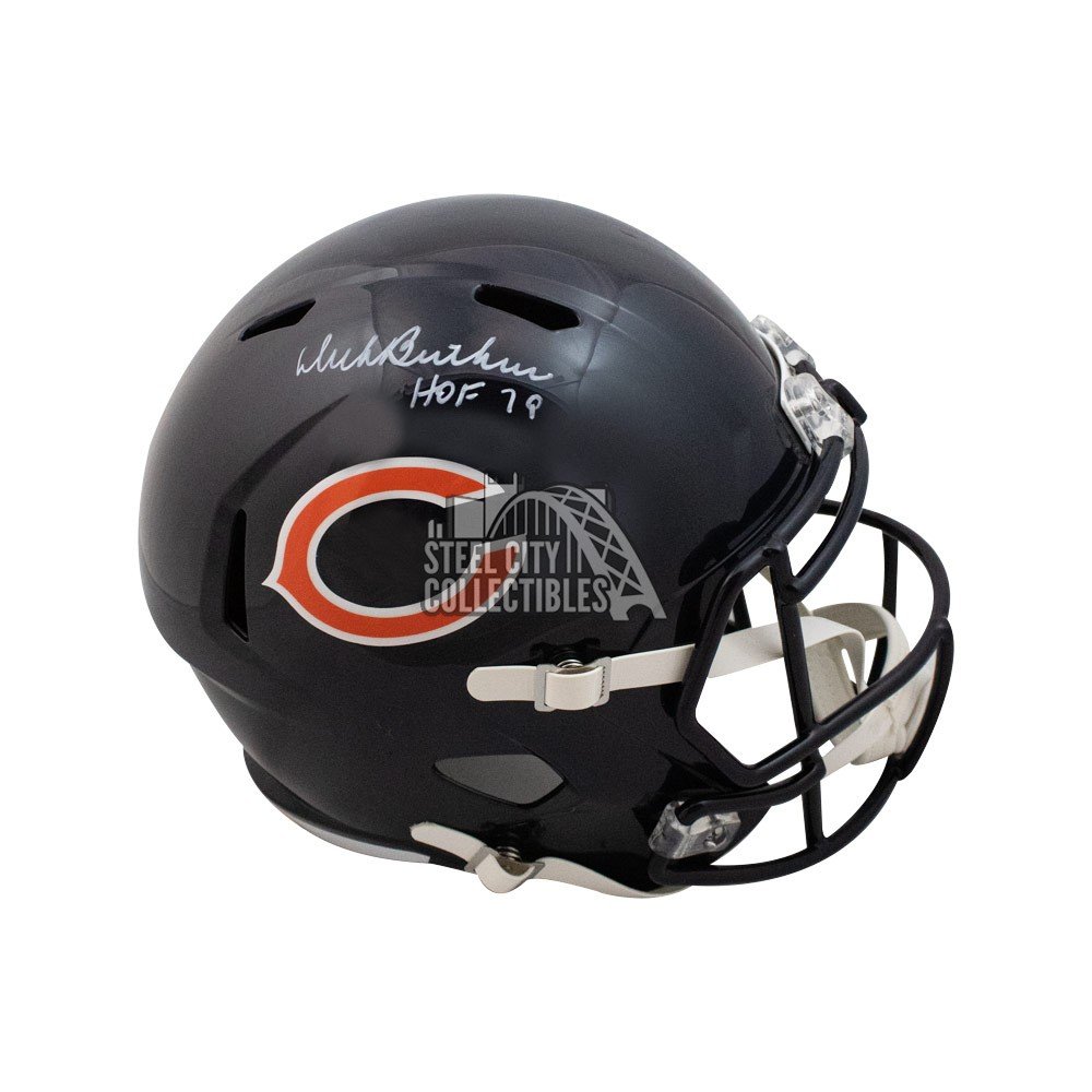 : Dick Butkus HOF Autographed Chicago Bears Throwback Full-Size  Helmet - JSA COA : Collectibles & Fine Art