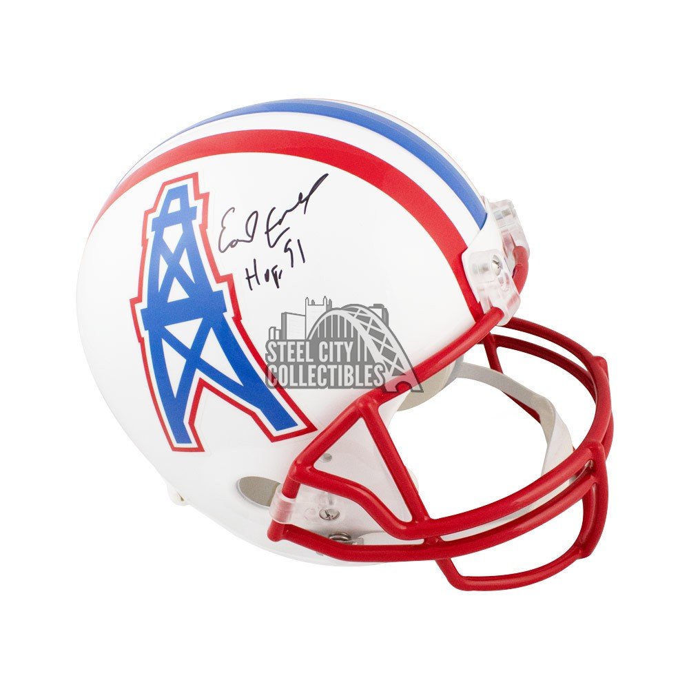 : Allen Pinkett Houston Oilers Autographed Mini Helmet Inscribed  91 AFC Cent Champs Autographed - Autographed NFL Mini Helmets :  Collectibles & Fine Art