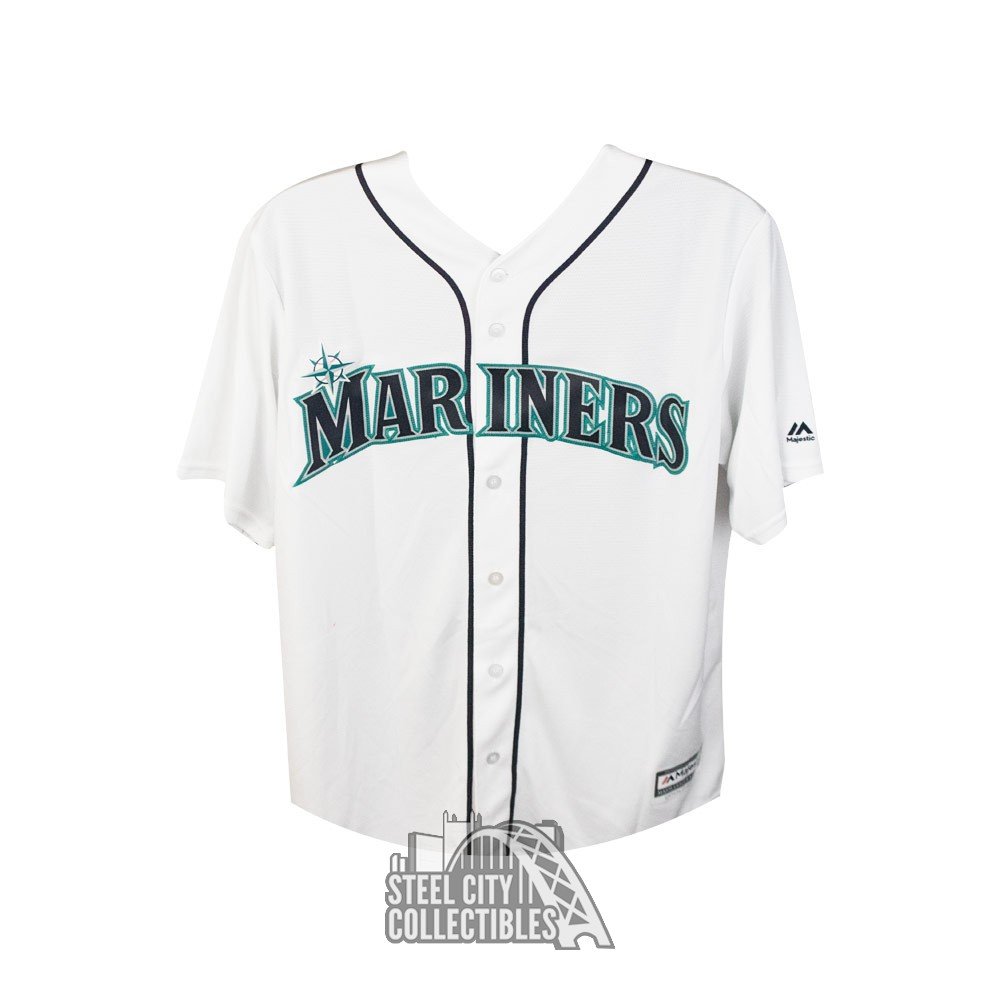 Robinson Cano Seattle Mariners Signed Autographed White #22 Jersey JSA –