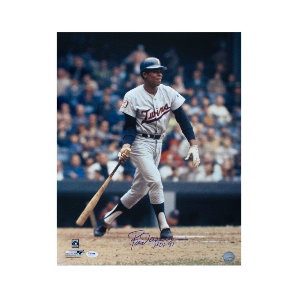 Autographed HOF'R ROD CAREW 16X20 Minnesota Twins Photo