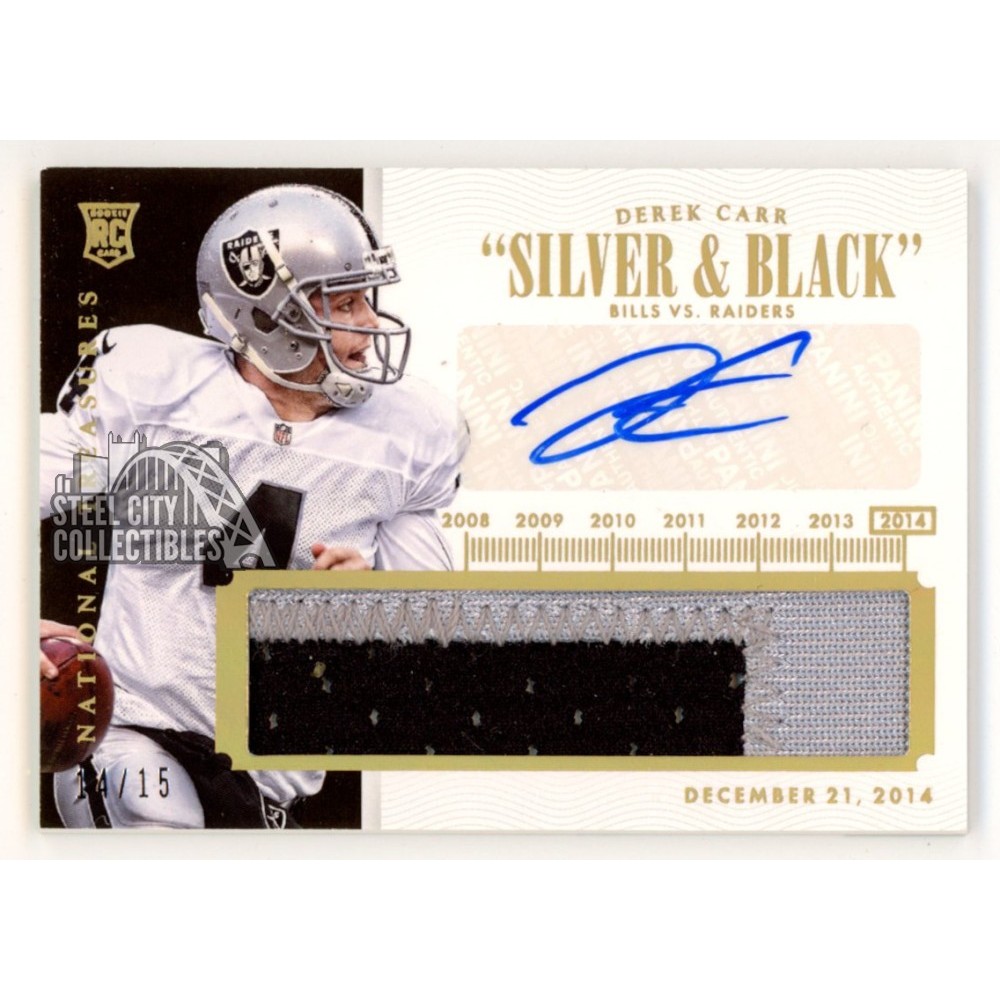 2014 newest Derek Carr Silver Prizm RC