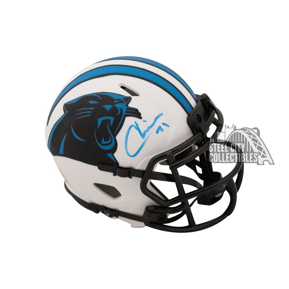 Carolina Panthers unveil new black helmets