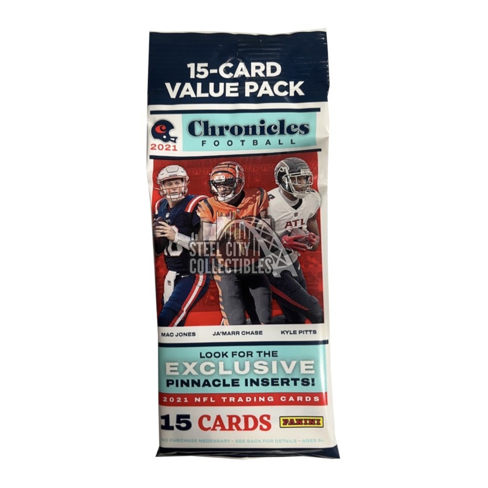 Panini nfl chronicles 12 shops value packs