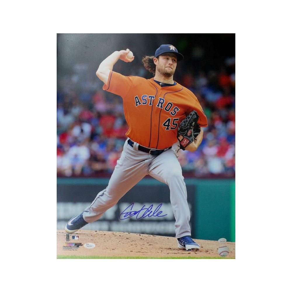 Gerrit Cole Signed Autographed 16x20 Photo Framed Houston Astros