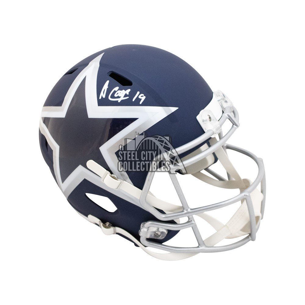 Amari Cooper Autographed Dallas Cowboys Speed Full Size Helmet