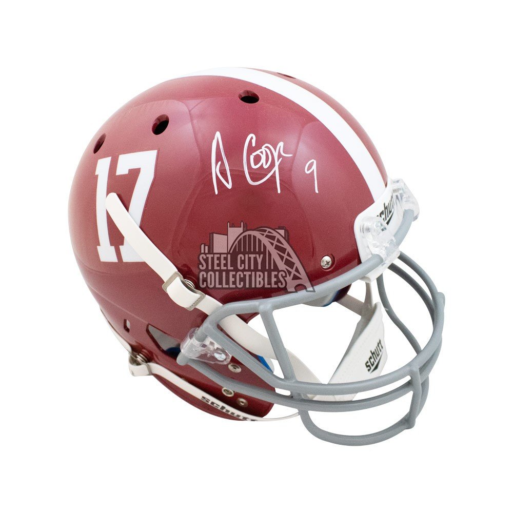 amari cooper autographed helmet