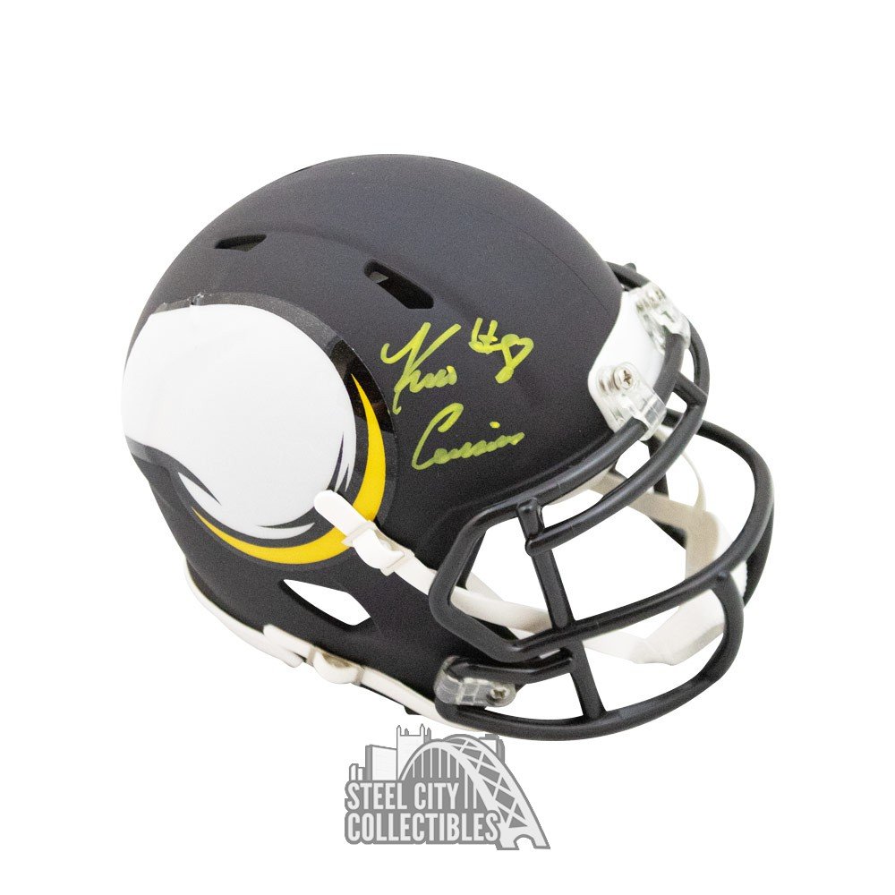 Kirk Cousins Autographed Minnesota Vikings Flash Mini Helmet