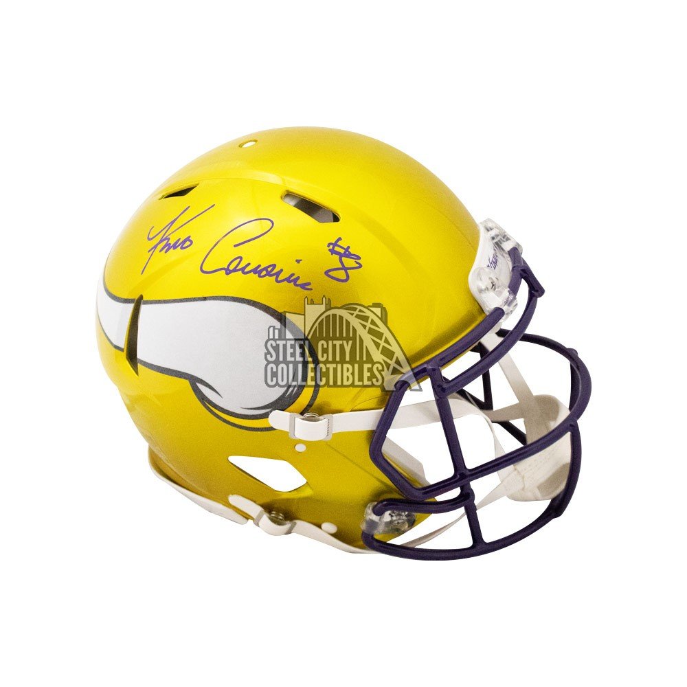 Kirk Cousins Autographed Vikings Flash Authentic Full-Size