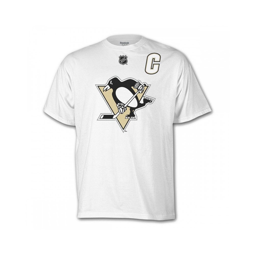 Profile White Pittsburgh Penguins Plus Size Notch Neck Raglan T-Shirt