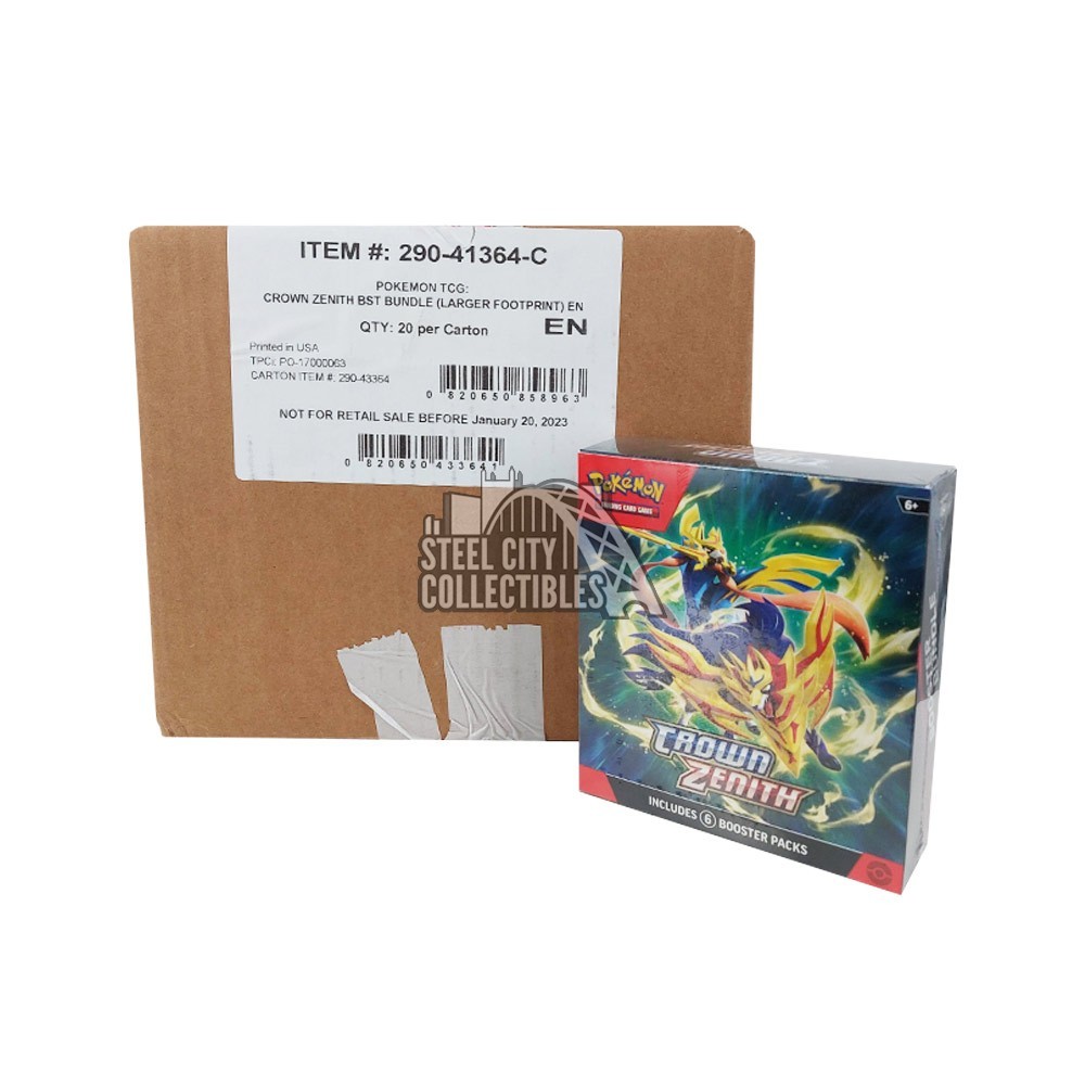 Pokemon crown zenith bundle good