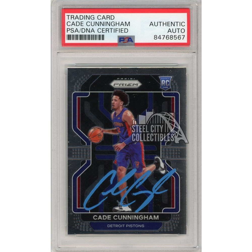 2021 prizm Cade Cunningham auto psa 10 | nate-hospital.com