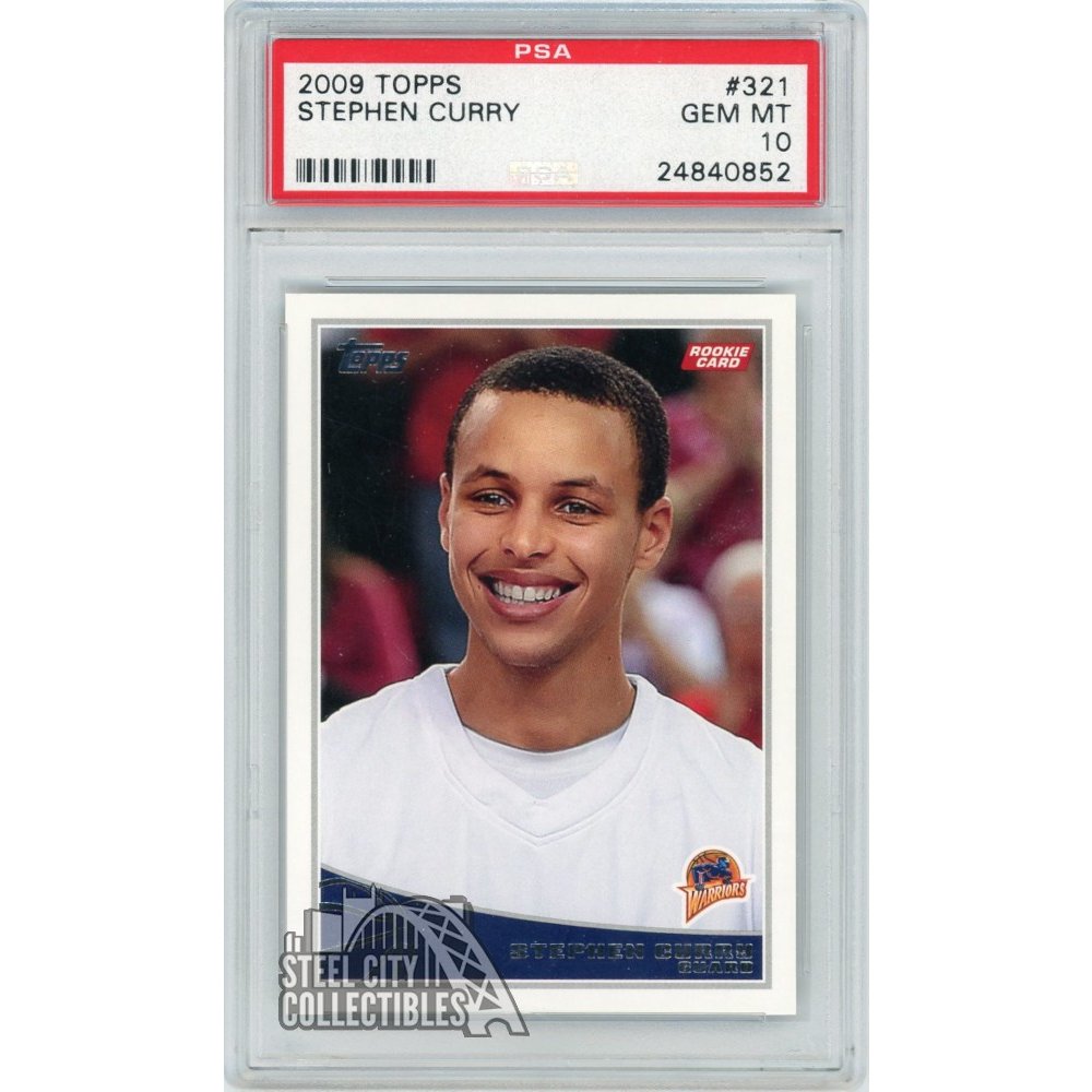 nbaカード stephen curry rc psa10