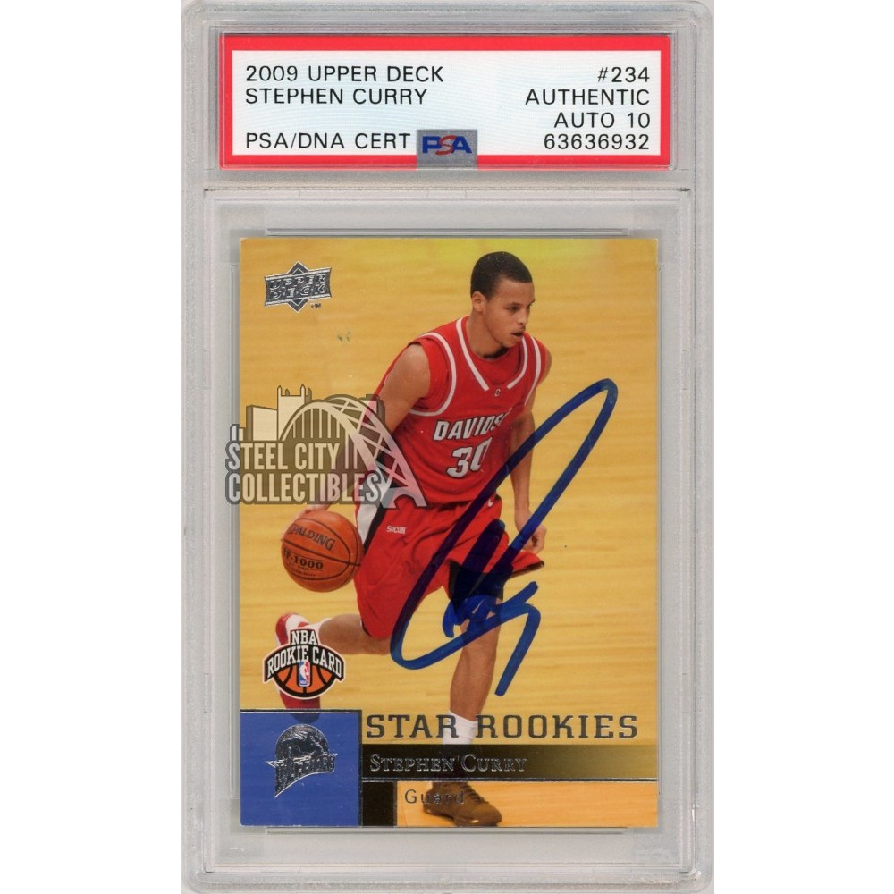 Stephen Curry 2009-10 Panini Crown Royale Rookie autograph card #103 (BGS  9.5) is up for auction and ends today! Click link in bio…