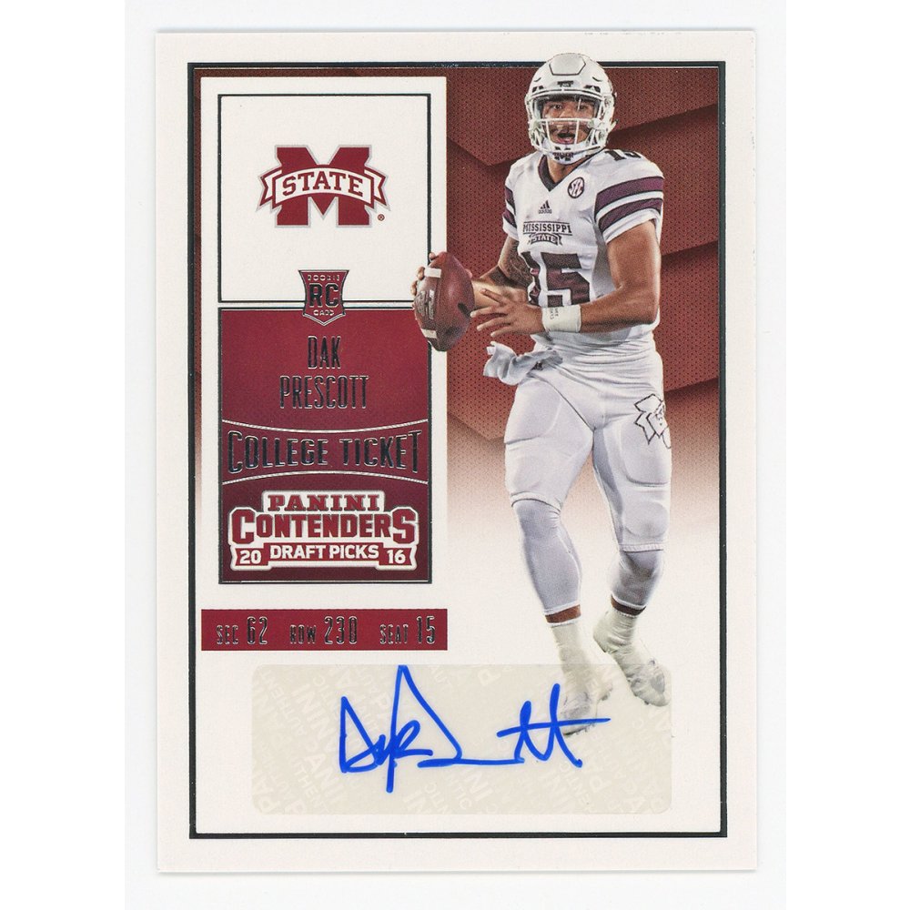 Top Dak Prescott Rookie Cards, Autographs, Best, Popular, Valuable, List