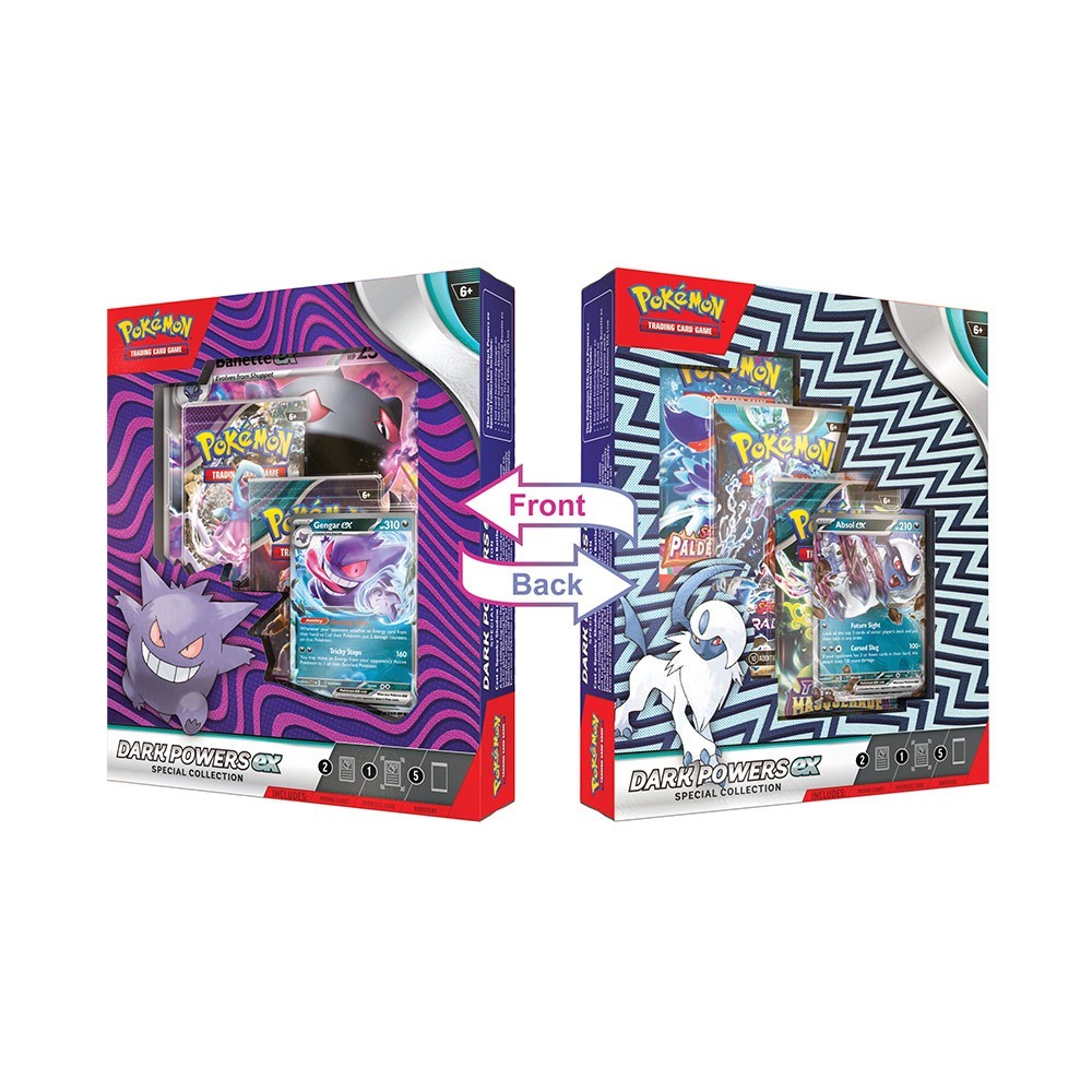 Pokemon Dark Powers ex Special Collection 6-Box Case | Steel City ...