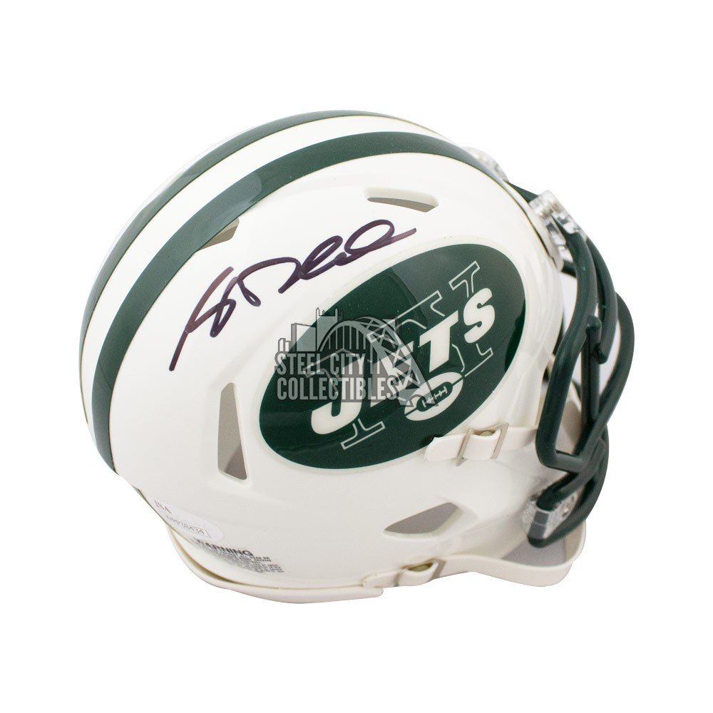 Sam Darnold Autographed New York Jets Speed Mini Football Helmet - BAS COA