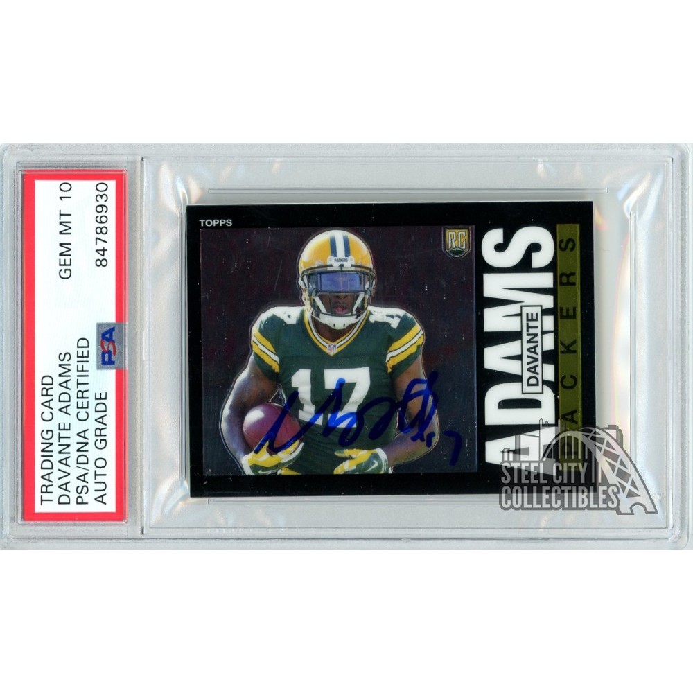 Davante Adams Autographed Memorabilia  Signed Photo, Jersey, Collectibles  & Merchandise