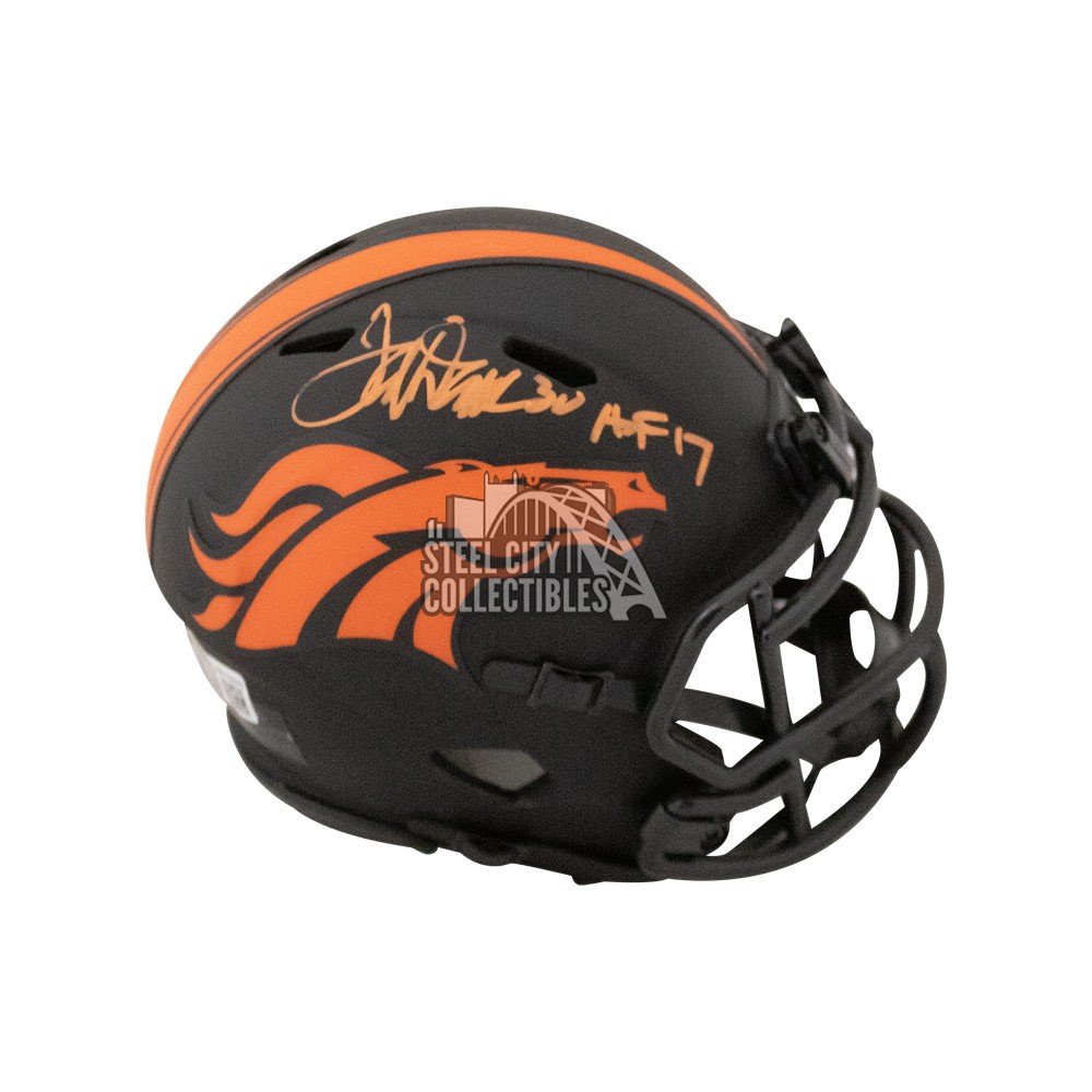 Denver Broncos NFL Collectible Mini Helmet, Picture Inside