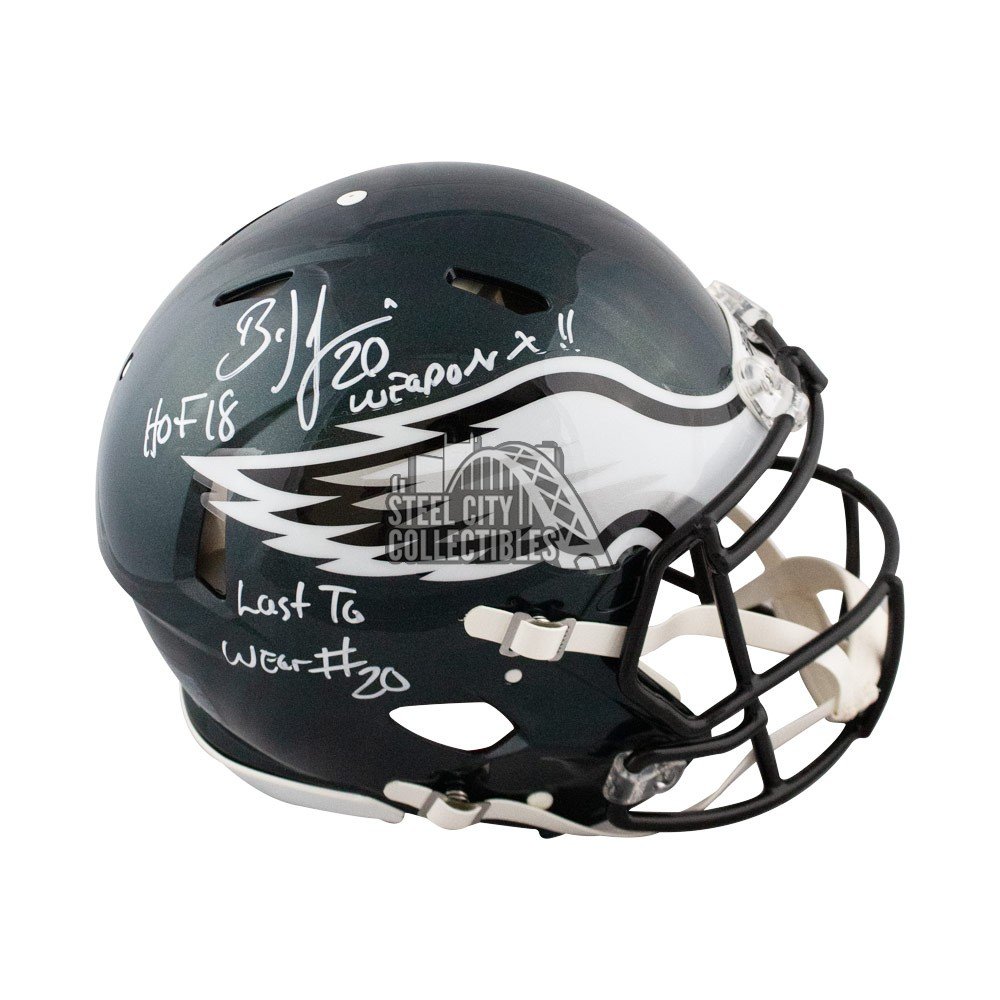 Authentic Brian Dawkins Custom Philadelphia Eagles helmet