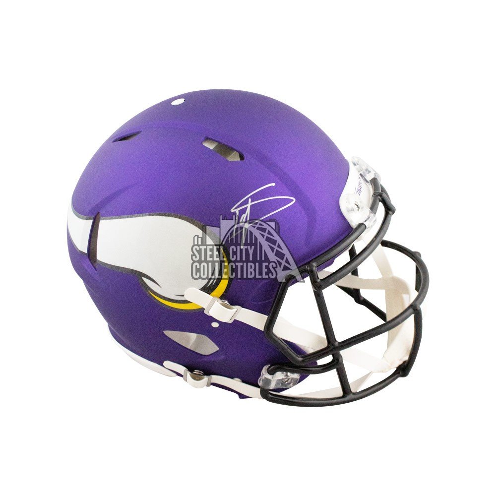 Signed Full Size Replica Helmet // Vikings // Stefon Diggs