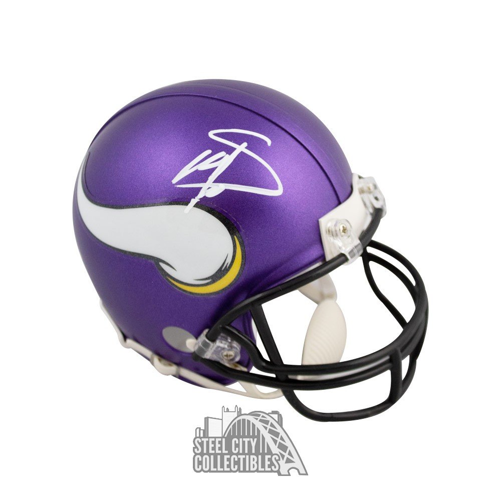 Minnesota Vikings NFL Collectible Mini Helmet, Picture Inside