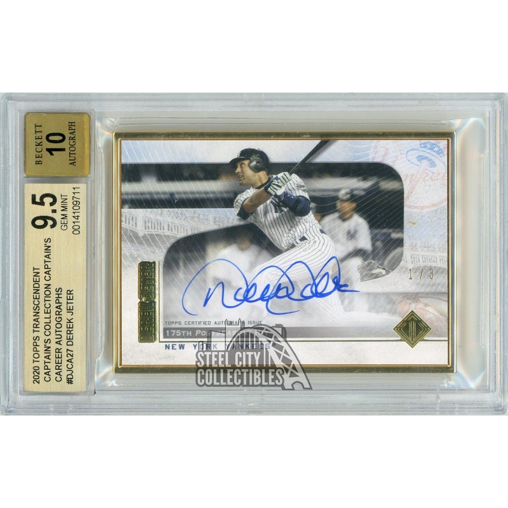 2020 Topps Transcendent Captain's Collection Derek Jeter 