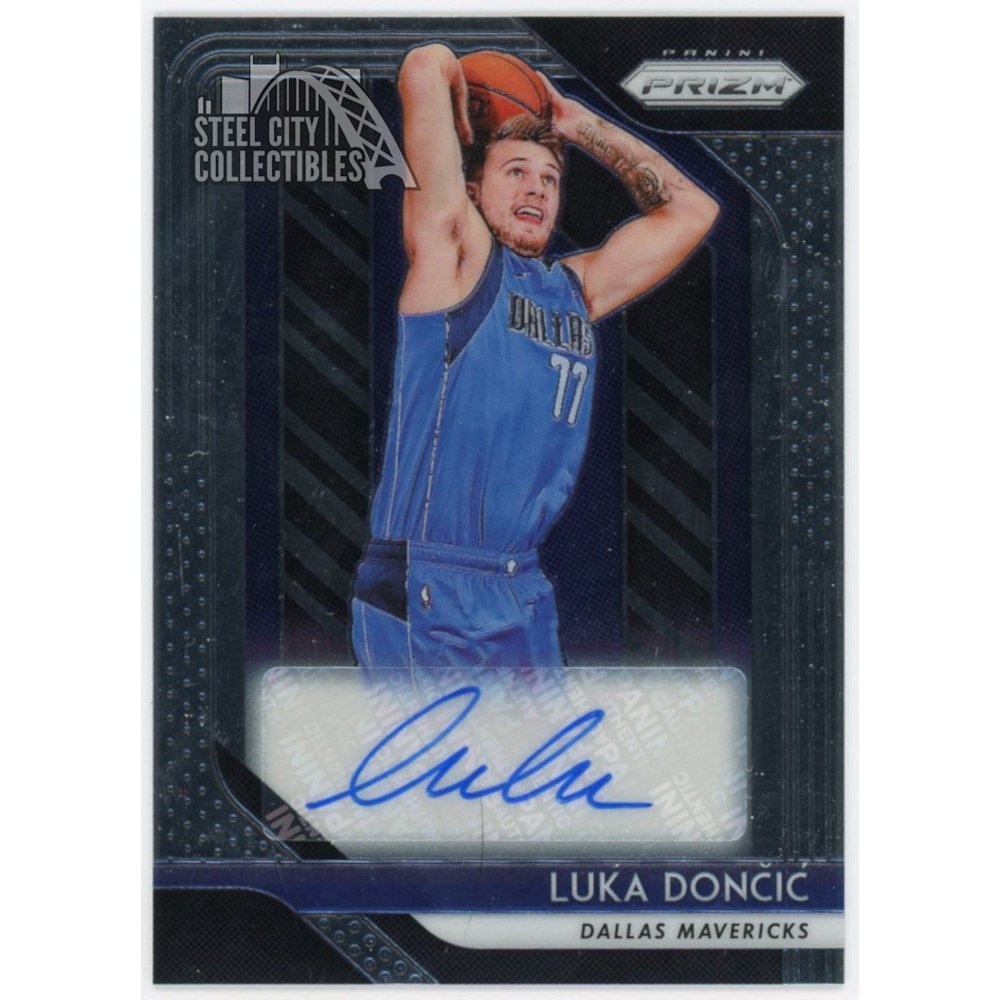 Luka Doncic 2018-19 Panini Prizm Basketball Rookie RC Autograph RS-LDC